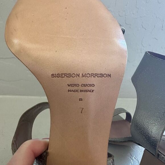 Sigerson Morrison Heeled Sandals - Picture 7 of 9